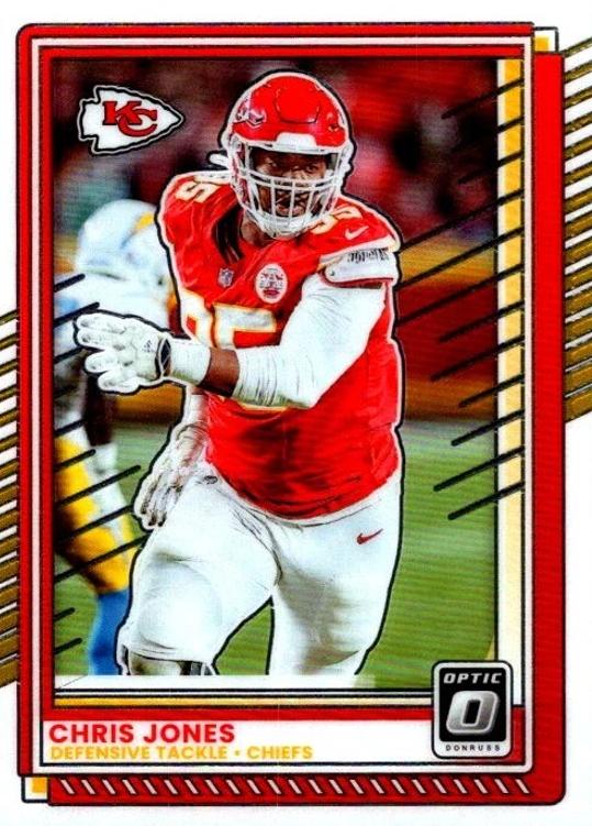 Chris Jones #82 Kansas City Chiefs | 2025 Donruss Optic | NFL Football