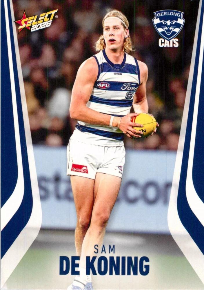 Sam De Koning #82 Geelong Cats | 2026 Select AFL Footy Stars