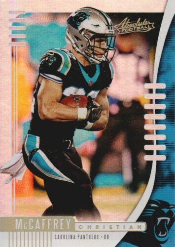 Christian McCaffrey #83 | 2019 Panini Absolute |  | NFL Football