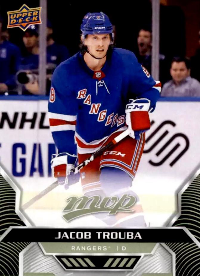 Jacob Trouba #83 New York Rangers | 2020-21 Upper Deck MVP