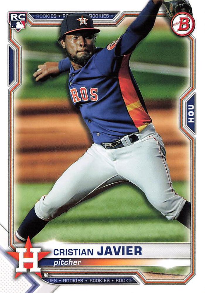 Cristian Javier #83 Houston Astros | 2021 Bowman