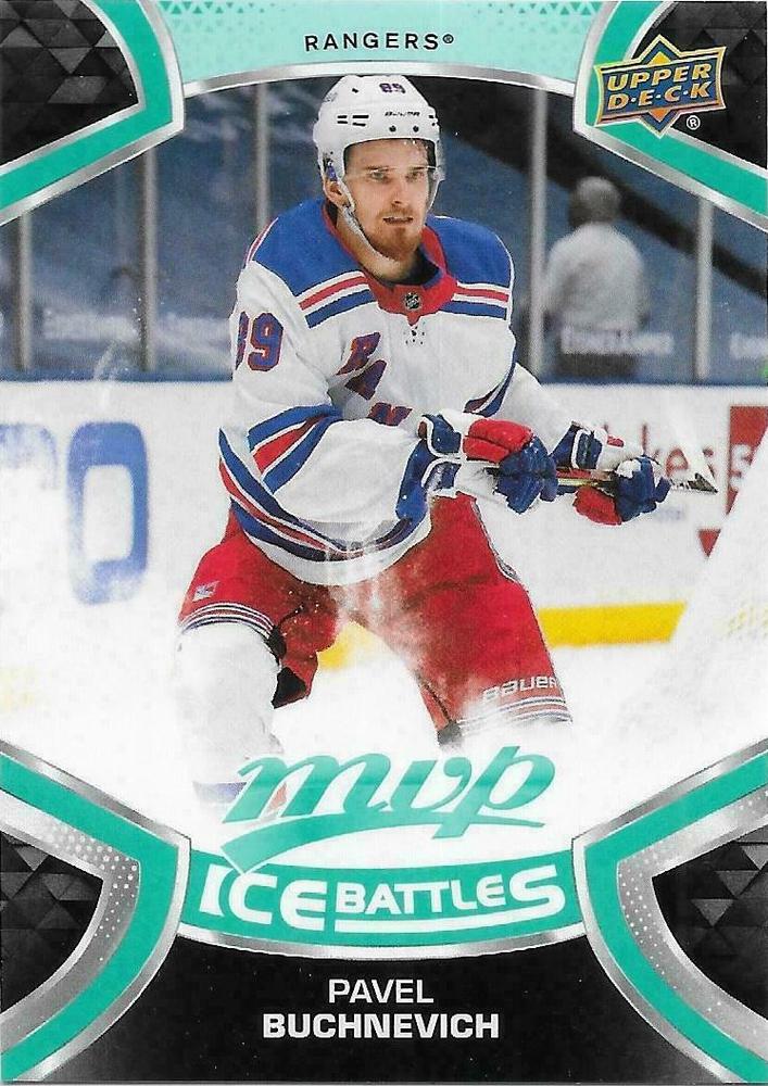 Pavel Buchnevich #83 New York Rangers | 2021-22 Upper Deck MVP Ice Battles
