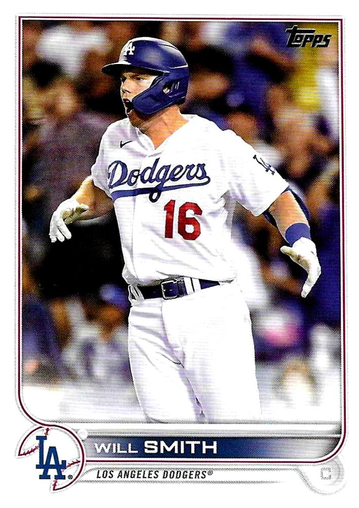 Will Smith #83 Los Angeles Dodgers (Wearing helmet) | 2022 Topps