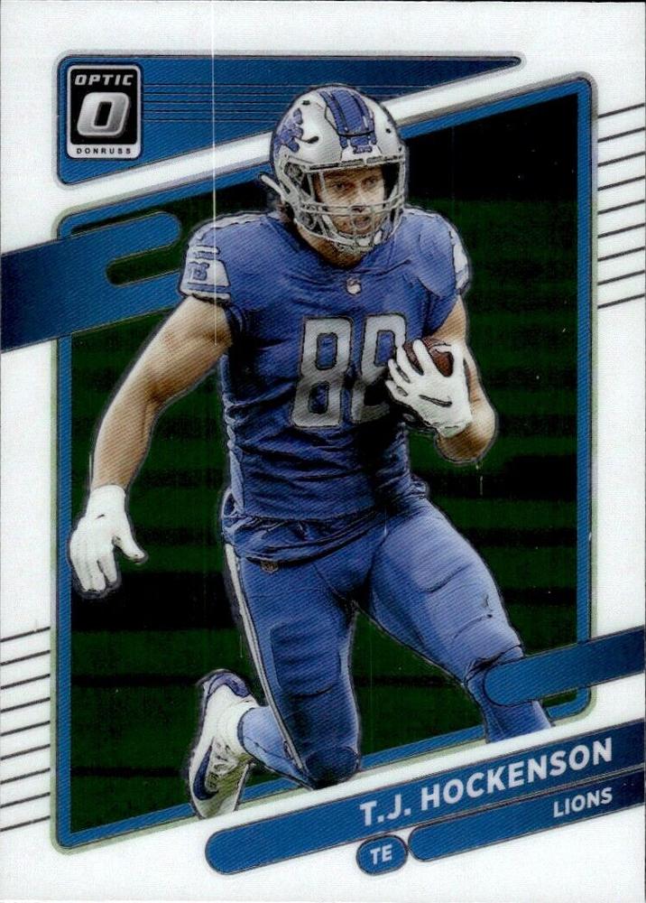 T.J. Hockenson #83 Detroit Lions | 2021 Donruss Optic | NFL Football
