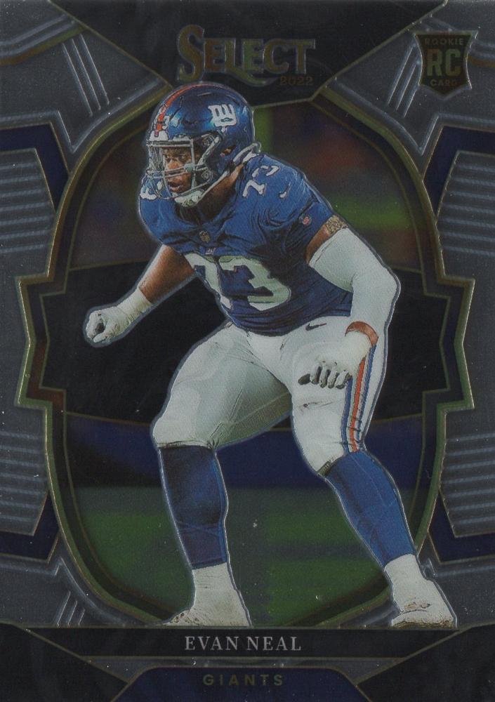 Evan Neal #83 New York Giants | 2022 Panini Select | NFL Football