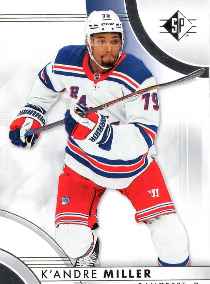 K'Andre Miller #83 New York Rangers | 2023-24 SP Authentic