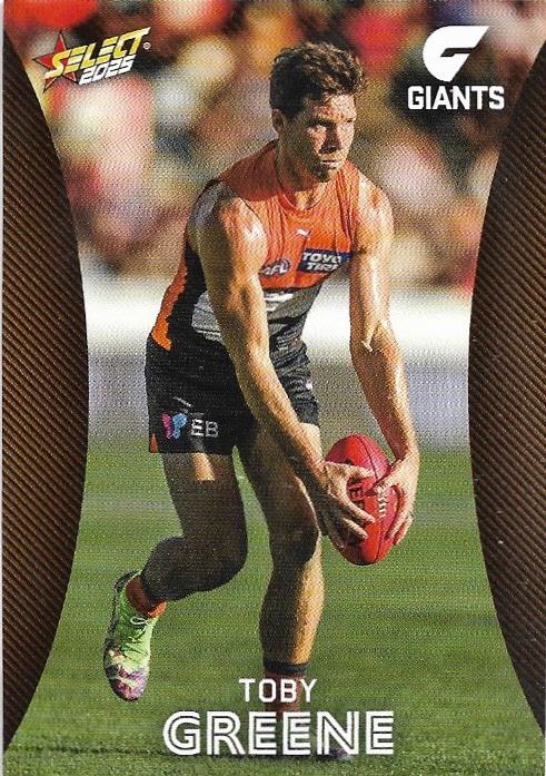 Toby Greene #83 Greater Western Sydney Giants | 2025 Select AFL Footy Stars