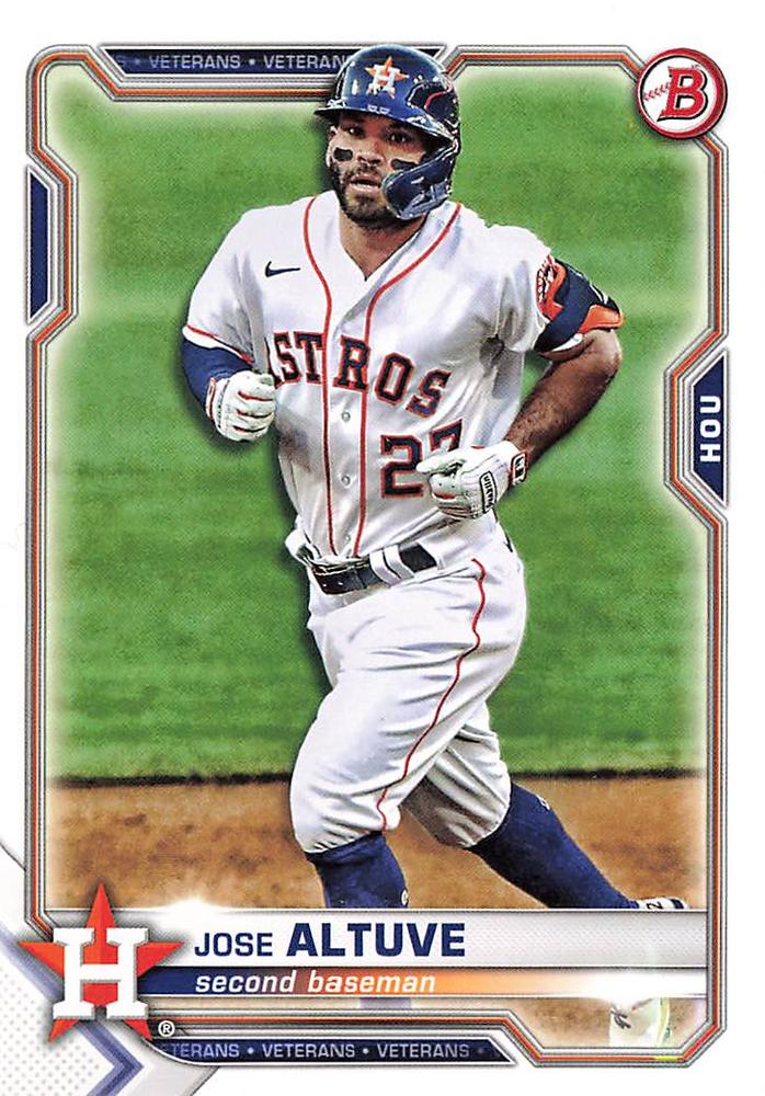 Jose Altuve #84 Houston Astros | 2021 Bowman