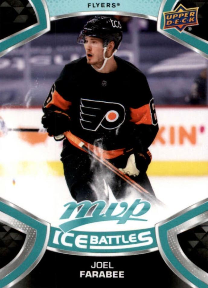 Joel Farabee #84 Philadelphia Flyers | 2021-22 Upper Deck MVP Ice Battles
