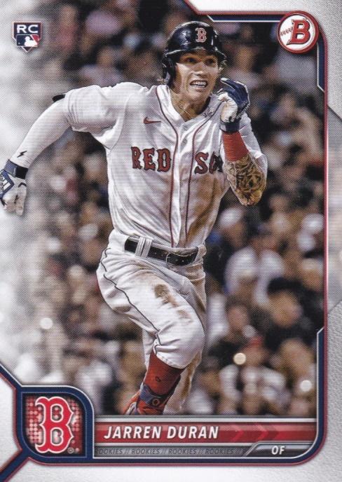 Jarren Duran #84 Boston Red Sox | 2022 Bowman
