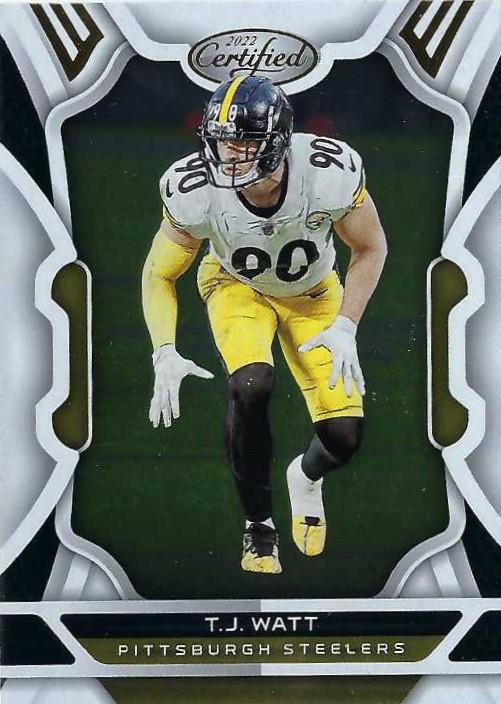 T.J. Watt #84 Pittsburgh Steelers | 2022 Panini Certified | NFL Football