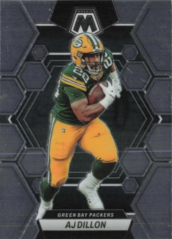AJ Dillon #84 Green Bay Packers | 2023 Panini Mosaic | NFL Football