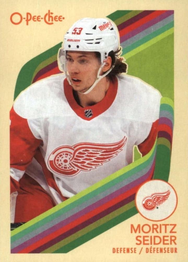 Moritz Seider #84 Detroit Red Wings | 2023-24 O-Pee-Chee Retro
