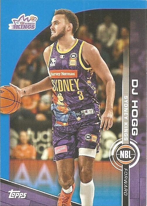 DJ Hogg #84 Sydney Kings | 2023-24 Topps NBL - Blue Parallel