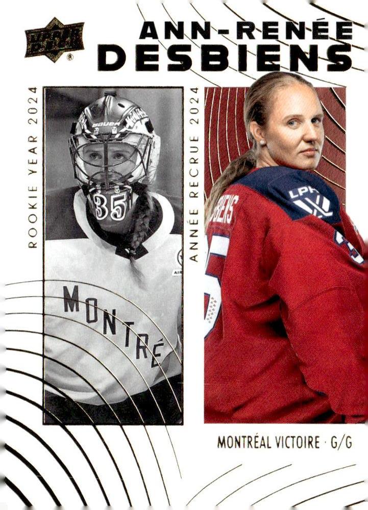 Ann-Renee Desbiens #84 Montreal Victoire | 2024-25 Upper Deck Tim Hortons Retrospective Rookies