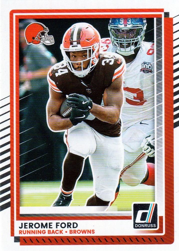 Jerome Ford #84 Cleveland Browns | 2025 Donruss | NFL Football