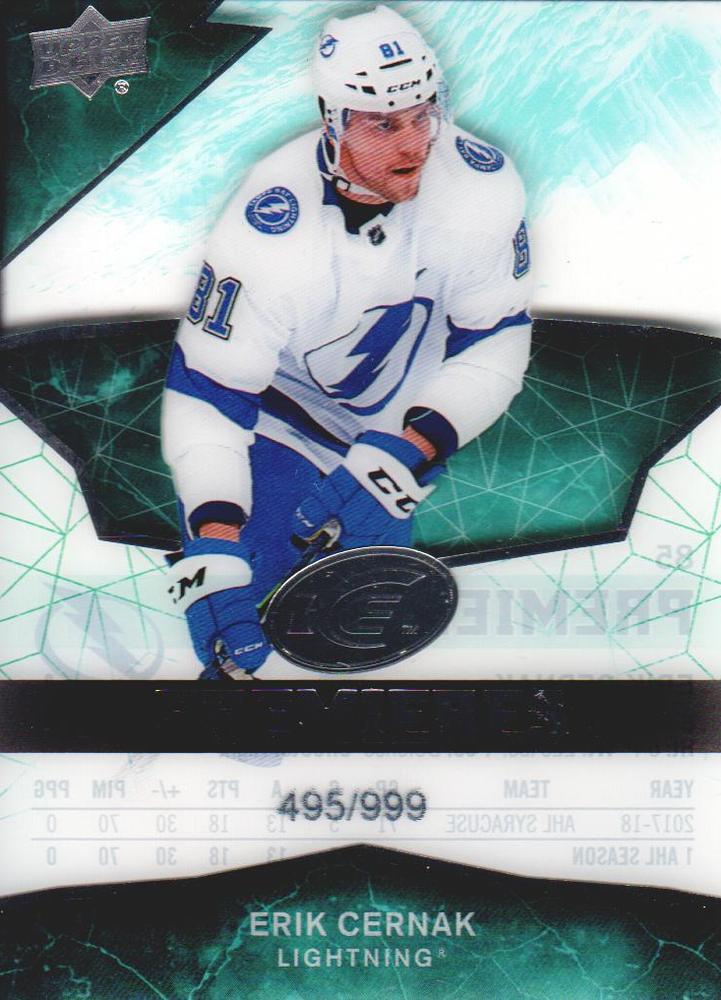 Erik Cernak #85 Tampa Bay Lightning | 2018-19 Upper Deck Ice