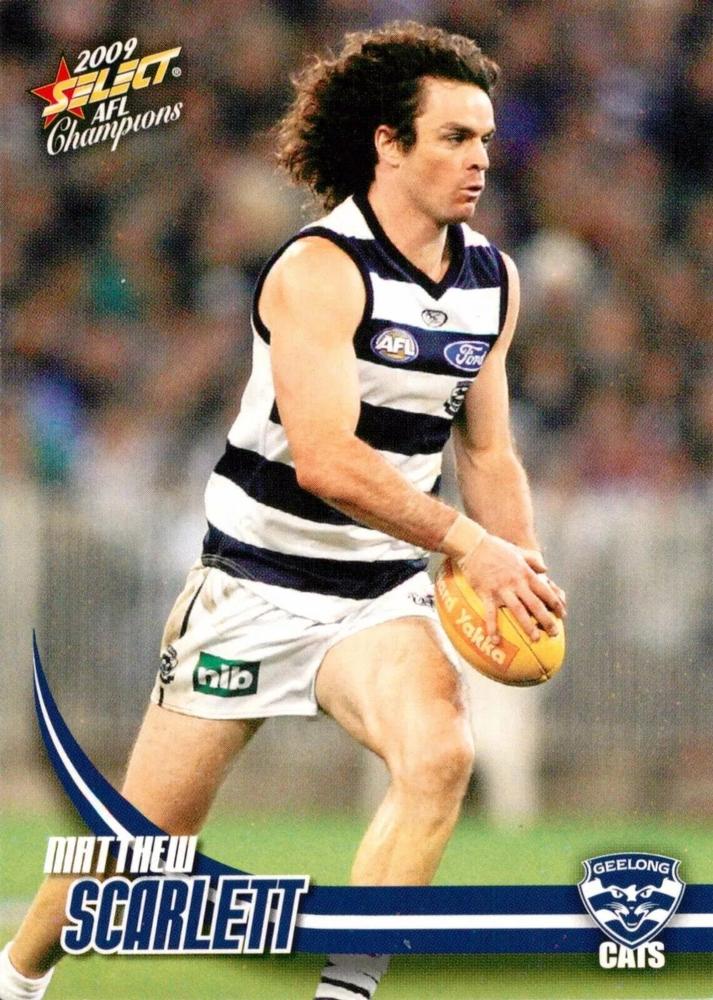 Matthew Scarlett #85 Geelong Cats | 2009 Select AFL Champions