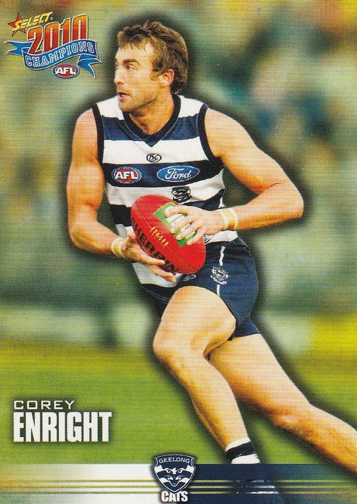 Corey Enright #85 Geelong Cats | 2010 Select AFL Champions