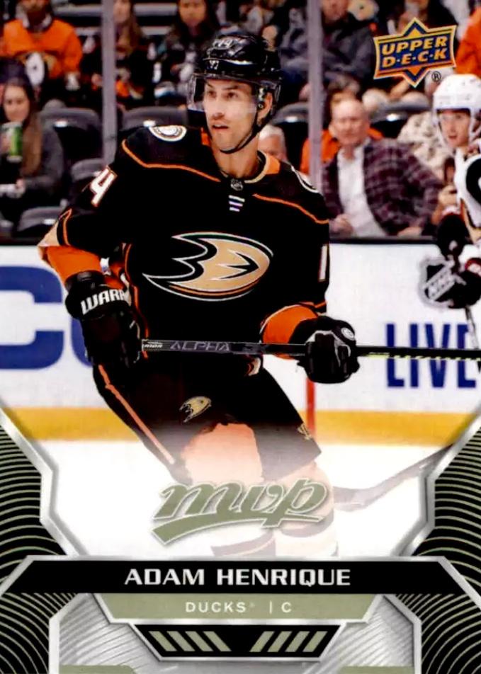 Adam Henrique #85 Anaheim Ducks | 2020-21 Upper Deck MVP