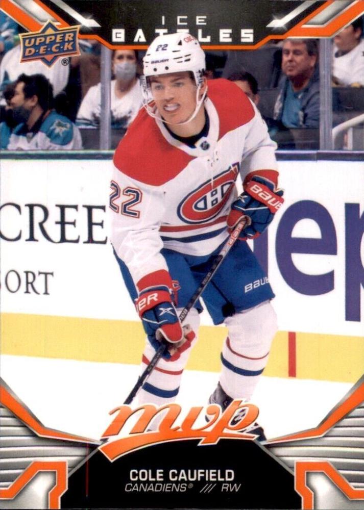 Cole Caufield #85 Montreal Canadiens | 2022-23 Upper Deck MVP Ice Battles