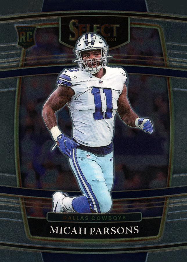 Micah Parsons #85 Dallas Cowboys | 2021 Panini Select |  | NFL Football