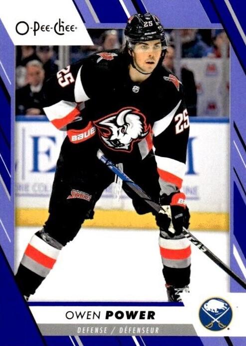 Owen Power #85 Buffalo Sabres | 2023-24 O-Pee-Chee Blue Border