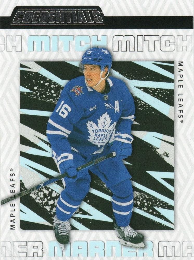 Mitch Marner #85 Toronto Maple Leafs | 2023-24 Upper Deck Credentials