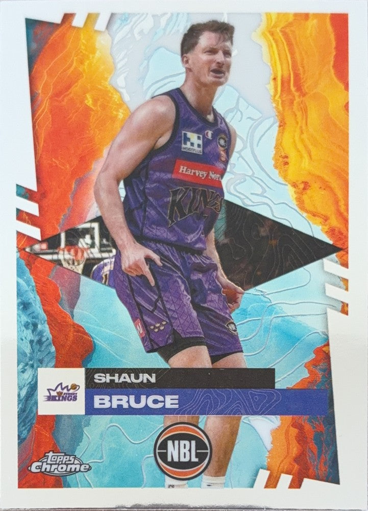 Shaun Bruce #85 Sydney Kings | 2024-25 Topps Chrome NBL (front)