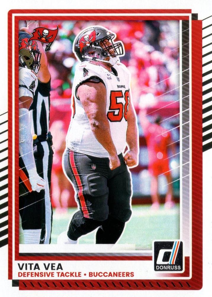 Vita Vea #85 Tampa Bay Buccaneers | 2025 Donruss | NFL Football