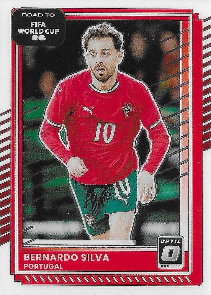 Bernardo Silva #85 Portugal | 2025-26 Donruss Road to FIFA World Cup Optic Parallel
