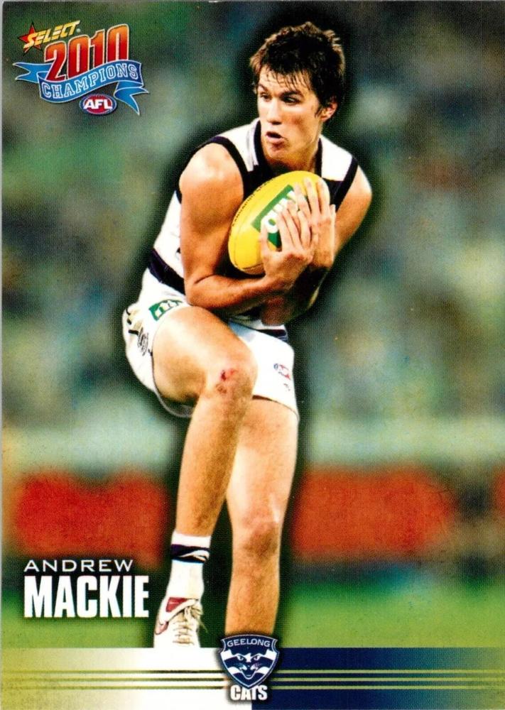 Andrew Mackie #86 Geelong Cats | 2010 Select AFL Champions