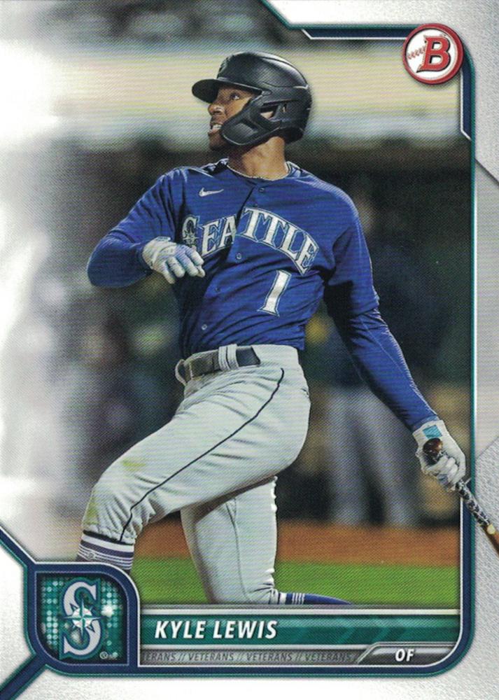 Kyle Lewis #86 Seattle Mariners | 2022 Bowman