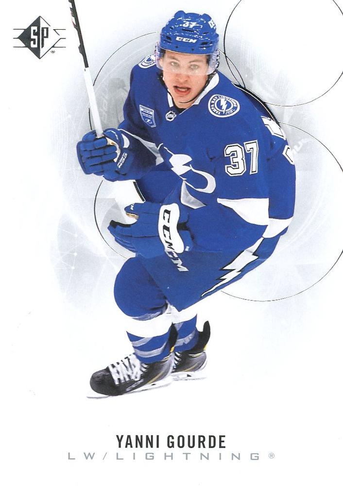 Yanni Gourde #86 Tampa Bay Lightning | 2020-21 SP