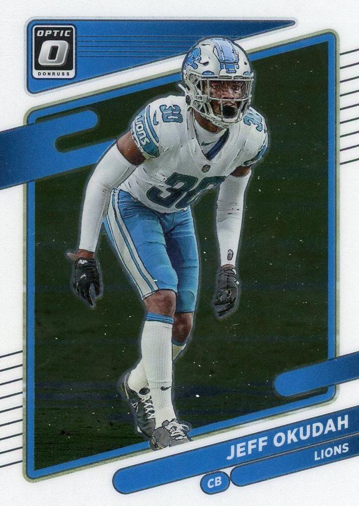 Jeff Okudah #86 Detroit Lions | 2021 Donruss Optic | NFL Football