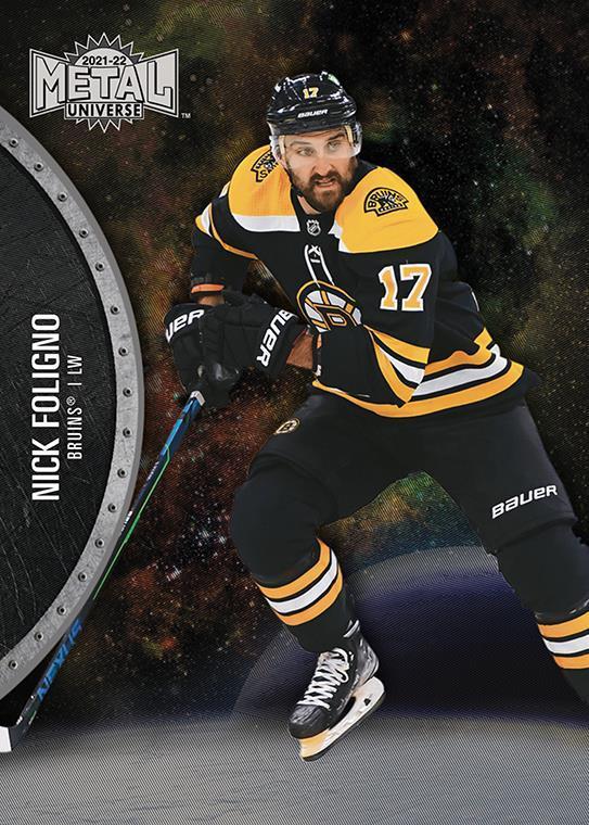 Nick Foligno #86 Boston Bruins | 2021-22 SkyBox Metal Universe
