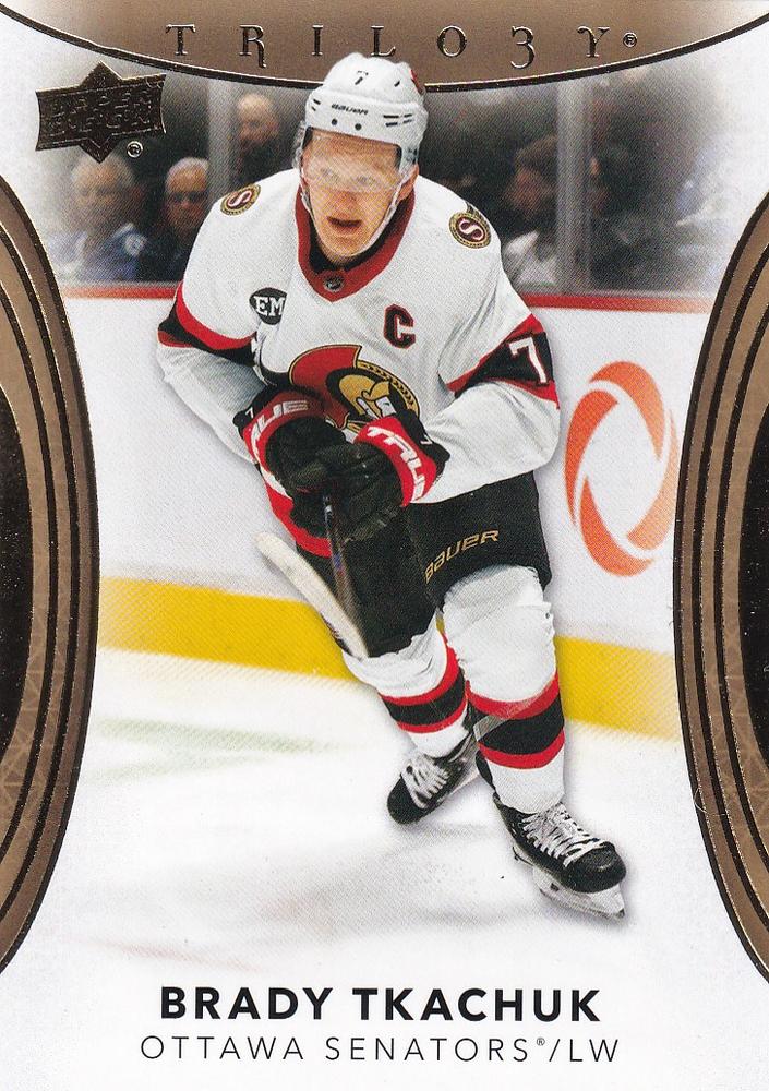 Brady Tkachuk #86 Ottawa Senators | 2022-23 Upper Deck Trilogy
