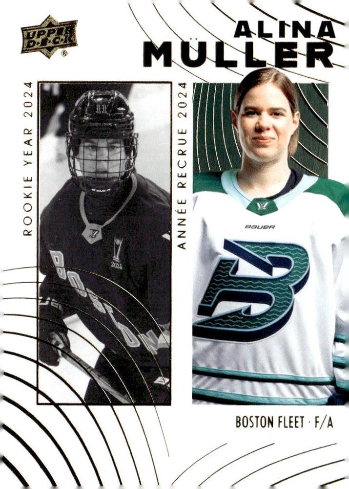 Alina Muller #86 Boston Fleet | 2024-25 Upper Deck Tim Hortons Retrospective Rookies