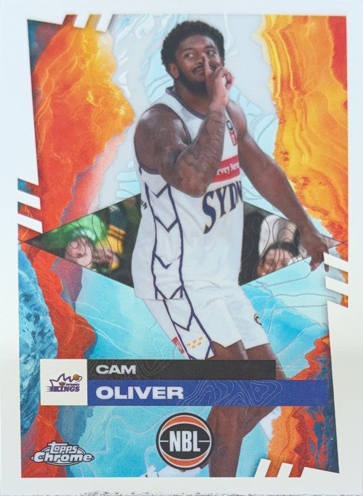 Cameron Oliver #86 Sydney Kings | 2024-25 Topps Chrome NBL (front)