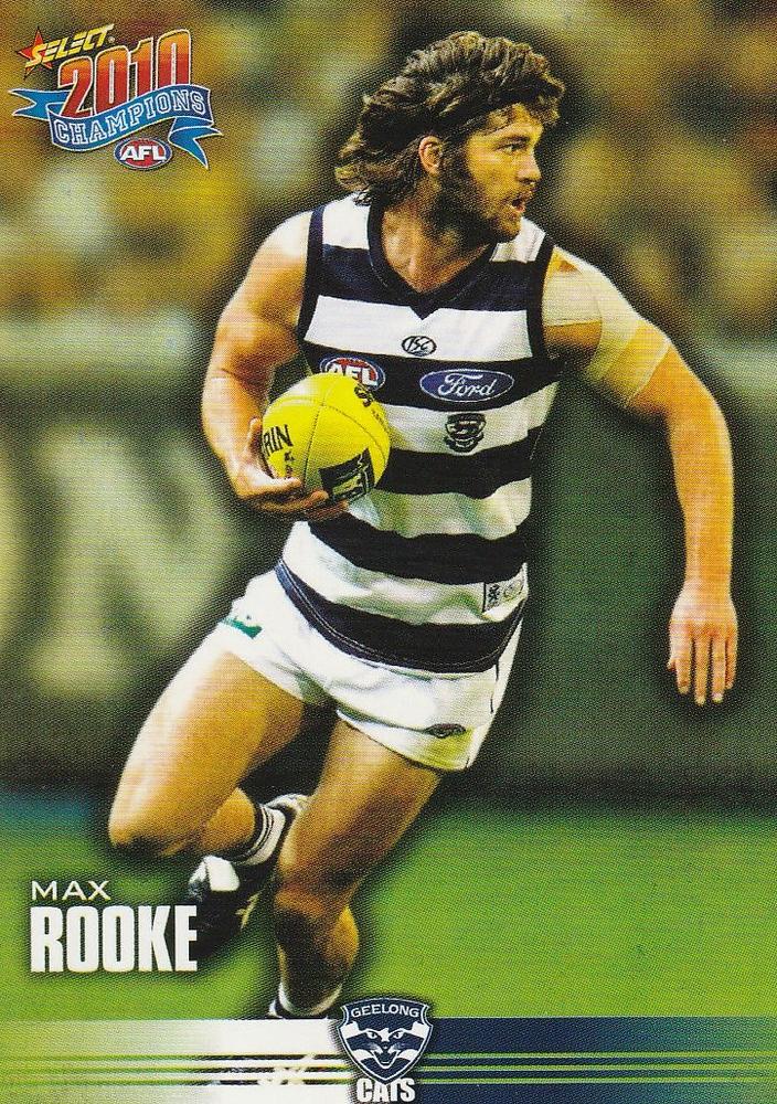 Max Rooke #87 Geelong Cats | 2010 Select AFL Champions