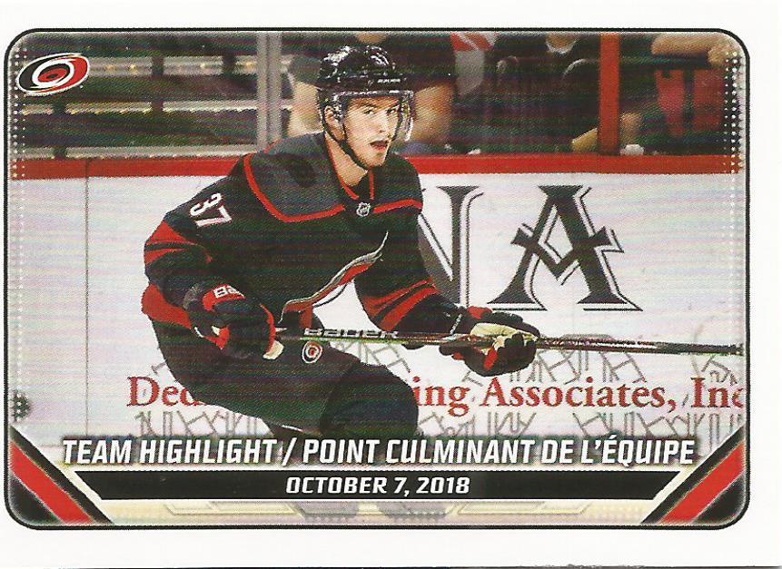 2018/19 Team Highlight #87 | 2019-20 Topps NHL Sticker Collection