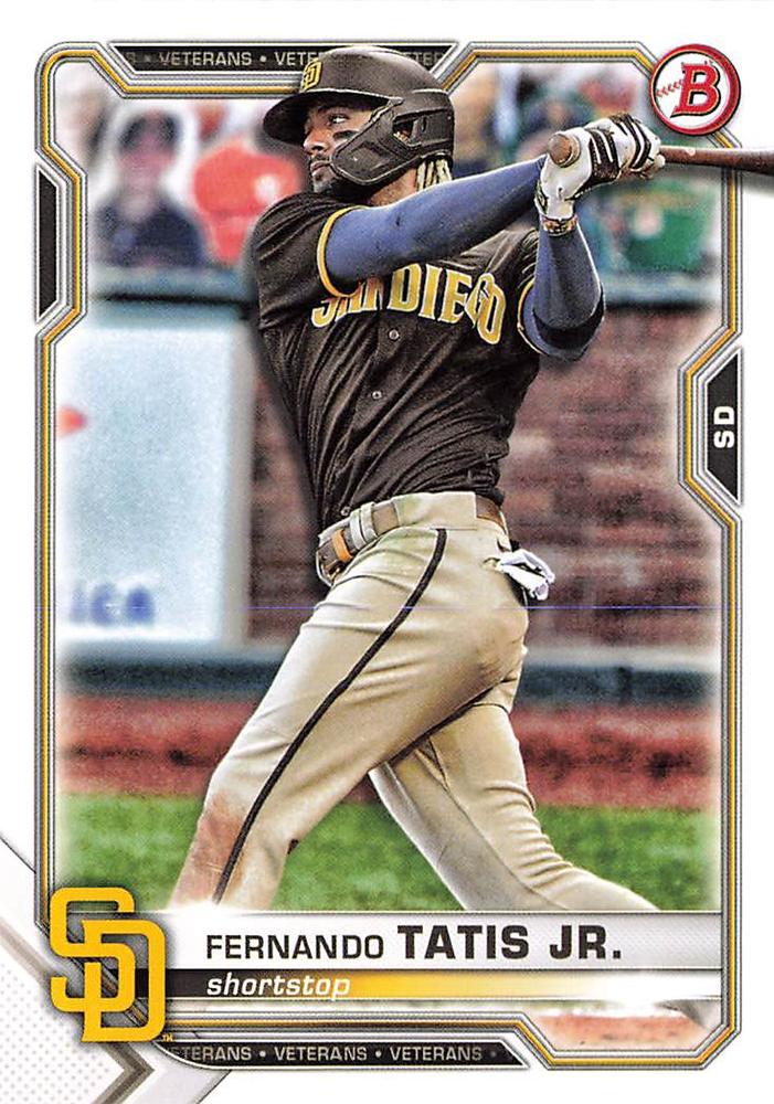 Fernando Tatis Jr. #87 San Diego Padres | 2021 Bowman