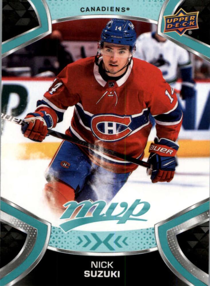 Nick Suzuki #87 Montreal Canadiens | 2021-22 Upper Deck MVP