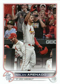 Nolan Arenado #87 St. Louis Cardinals (Waving to crowd) | 2022 Topps