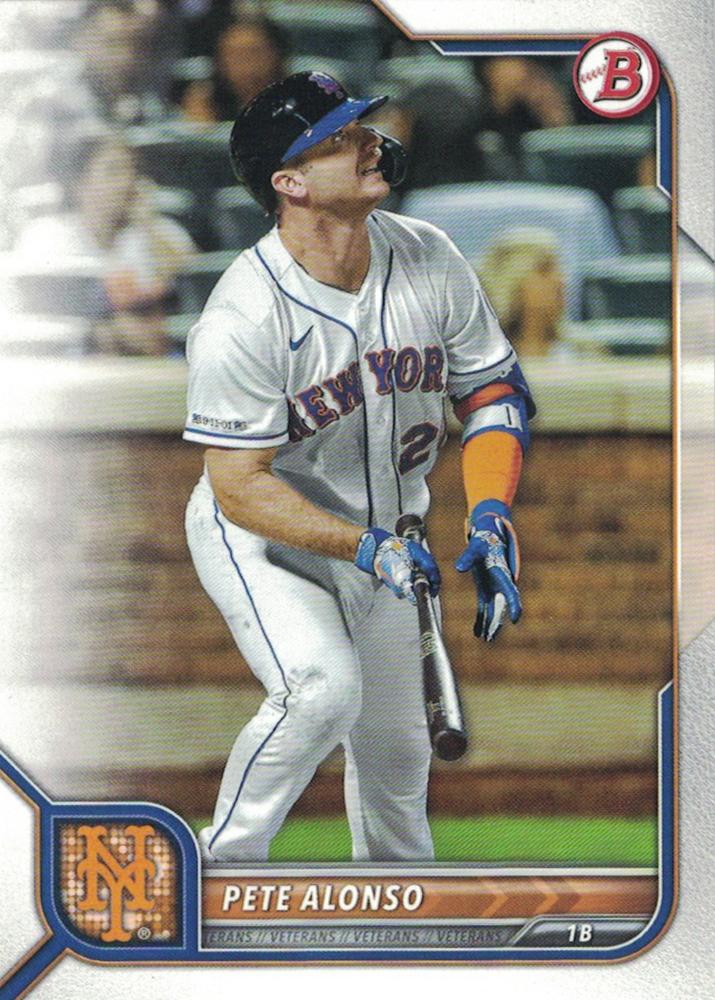 Pete Alonso #87 New York Mets | 2022 Bowman
