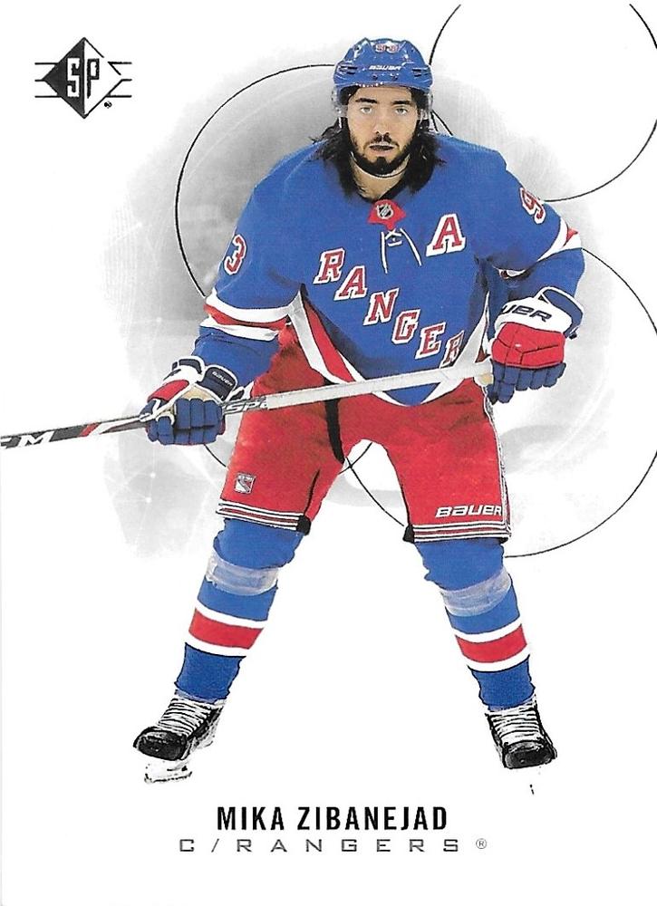 Mika Zibanejad #87 New York Rangers | 2020-21 SP