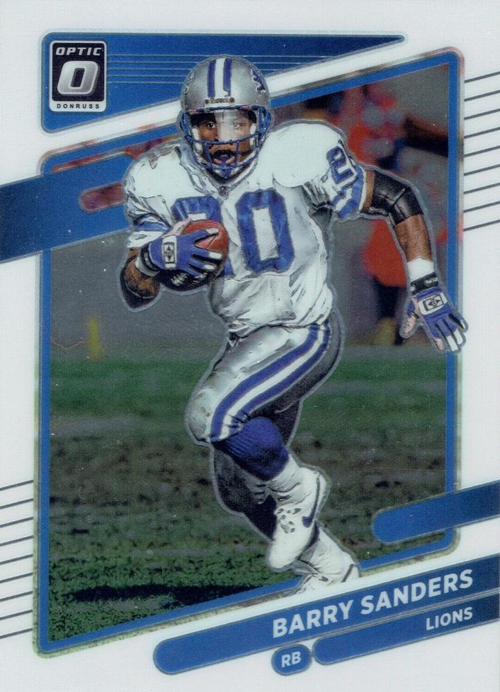 Barry Sanders #87 Detroit Lions | 2021 Donruss Optic | NFL Football