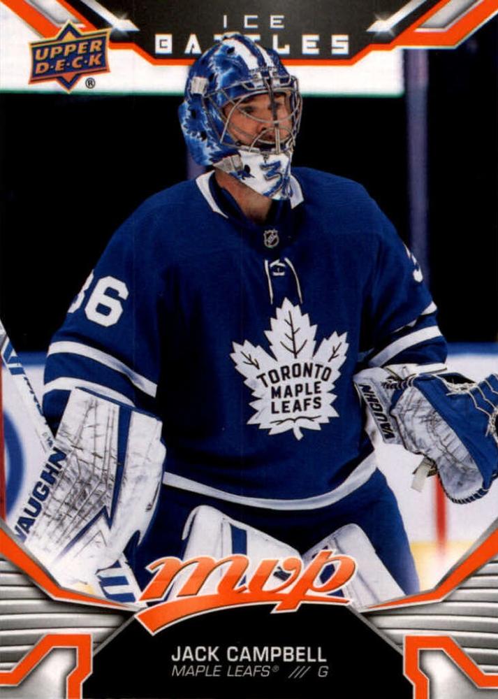 Jack Campbell #87 Toronto Maple Leafs | 2022-23 Upper Deck MVP Ice Battles