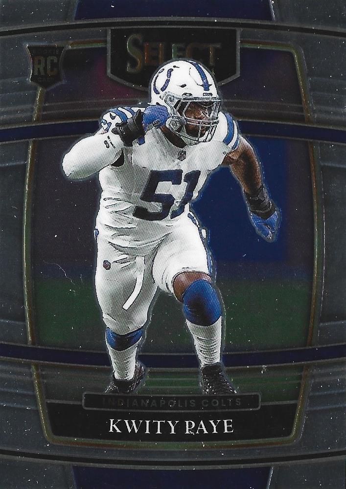 Kwity Paye #87 Indianapolis Colts | 2021 Panini Select |  | NFL Football