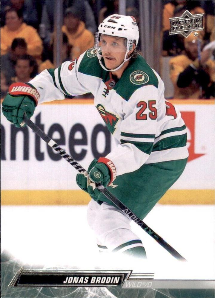 Jonas Brodin #87 Minnesota Wild | 2022-23 Upper Deck